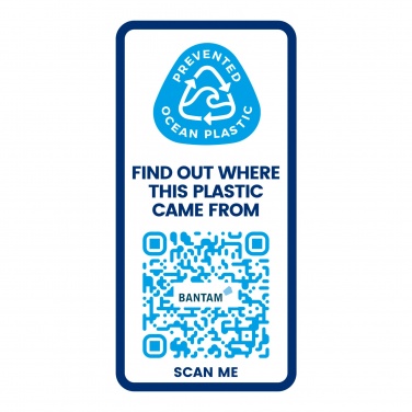 Logotrade presentreklam bild: H2O Active® Eco Treble 750 ml sportflaska med uppfällbart lock