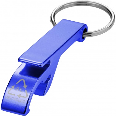 Logotrade presentreklam bild: Tao flask- och burköppnare med nyckelring av RCS-återvunnen aluminium