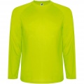 Montecarlo långärmad sport t-shirt för män, Fluor Gul