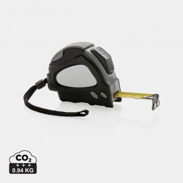 Logotrade presentreklam bild: RCS återvunnen plast Auto stopp 5M/19mm måttband