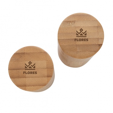 Logotrade profilprodukter bild: Ukiyo bambu salt & peppar set