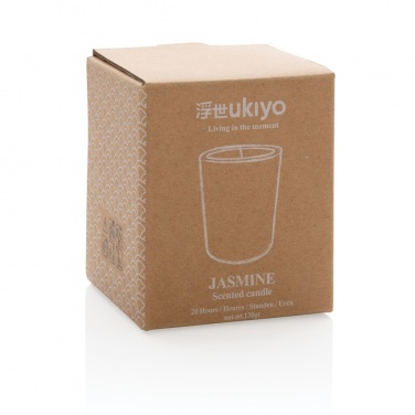 Logotrade profilprodukter bild: Ukiyo litet doftljus i glas