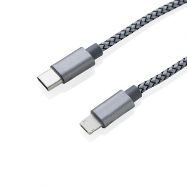 Logotrade presentreklam bild: 3-i-1 flätad kabel