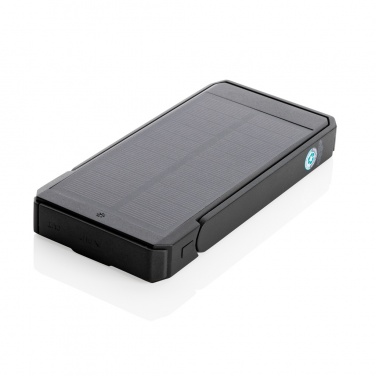 Logotrade reklamprodukter bild: Skywave 10.000 mAh solcellspowerbank RCS återvunnen plast