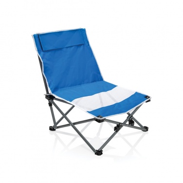 Logotrade reklamprodukter bild: Hopvikbar strandstol i fodral