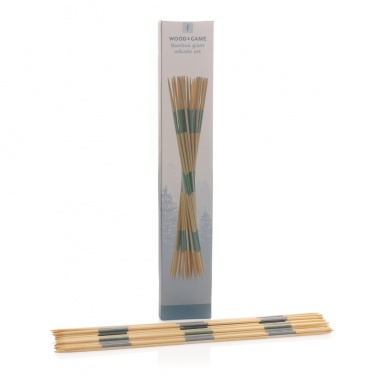 Logotrade presentreklam bild: Jumbo plockepinn/mikado i bambu