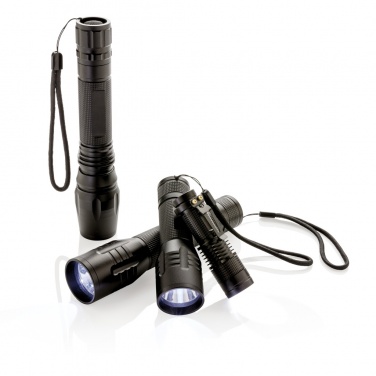 Logotrade kampanjprodukter bild: 10W Heavy duty CREE-ficklampa