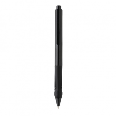 Logotrade reklamprodukter bild: X9 solid penna med silikongrepp