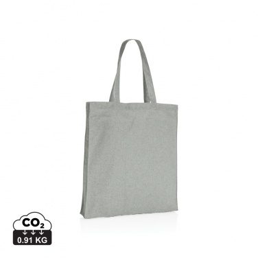 Logotrade profilprodukter bild: Impact AWARE™ shoppingkasse m. bälg återvunnen bomull 145gr