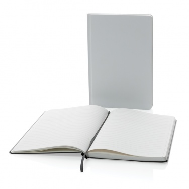 Logotrade reklamprodukter bild: A5 Impact hardcover stenpapper anteckningsbok