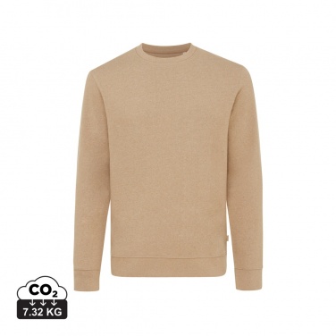 Logotrade profilprodukter bild: Iqoniq Denali sweatshirt i återvunnen ofärgad bomull