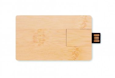 Logotrade presentreklam bild: USB minne 16GB bambu