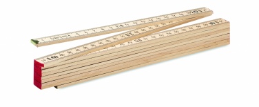Logotrade kampanjprodukter bild: Tumstock  i trä 2 m