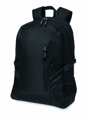 Logotrade reklamprodukter bild: Datorryggsäck i polyester