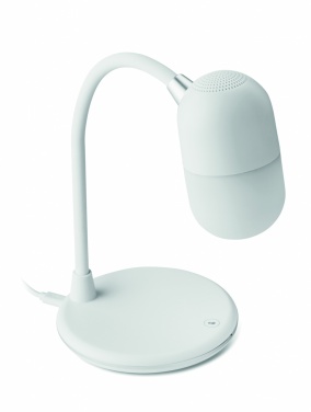 Logotrade reklamprodukter bild: Trådlös laddare med lampa