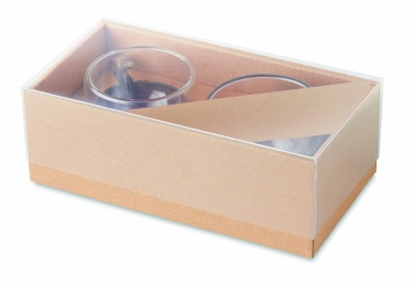 Logotrade reklamprodukter bild: Espresso set i glas