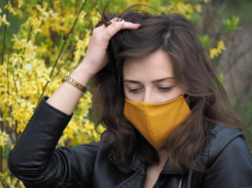 Logotrade kampanjprodukter bild: VENUS ansiktsmask i bomull 1377165