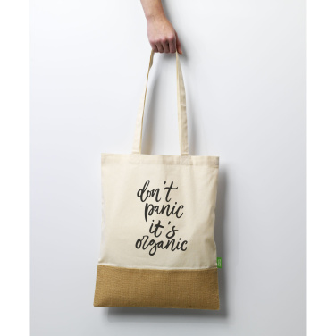 Logotrade profilprodukter bild: Combi Organic Shopper (160 g/m²) väska
