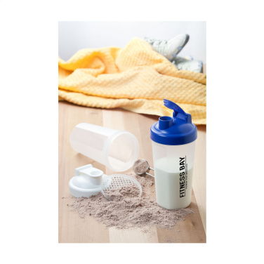 Logotrade kampanjprodukter bild: Shaker Protein 600 ml drickskopp