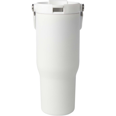 Logotrade kampanjprodukter bild: Bronx 900 ml vakuumisolerad termos av koppar och RCS-certifierat återvunnet rostfritt stål med ett lock med dubbla funktioner