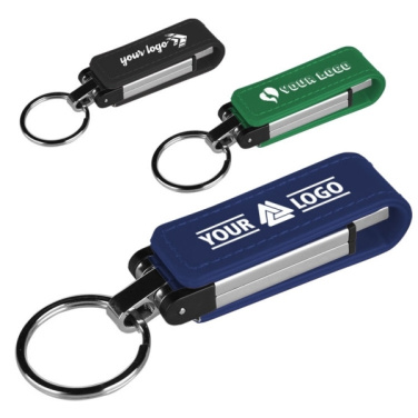 Logotrade kampanjprodukter bild: Metall-USB-minne