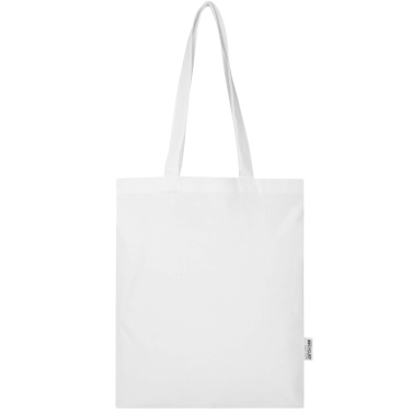 Logotrade kampanjprodukter bild: Madras Blend 140 g/m² tygväska av GRS-certifierad återvunnen bomull 7L