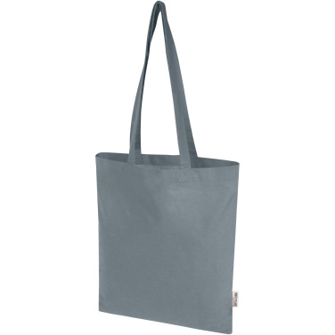 Logotrade kampanjprodukter bild: Madras Blend 140 g/m² tygväska av GRS-certifierad återvunnen bomull 7L