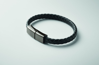 Logotrade reklamprodukter bild: Flätad armband/kabel typ-C