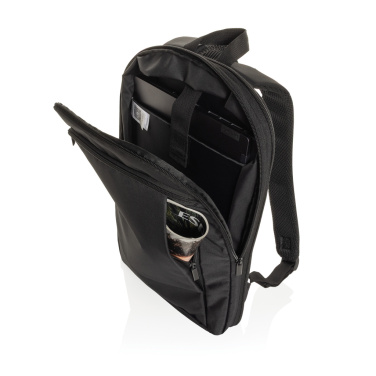 Logotrade profilprodukter bild: Flexpack Aware™ RPET expanderbar smal 15,6 laptop ryggsäck