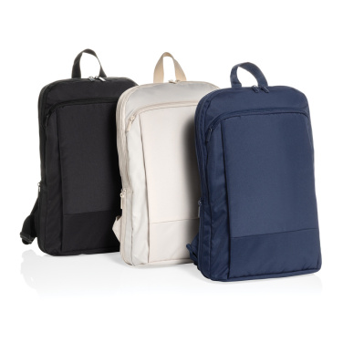 Logotrade profilreklam bild: Flexpack Aware™ RPET expanderbar smal 15,6 laptop ryggsäck