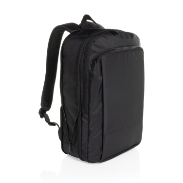 Logotrade presentreklam bild: Flexpack Aware™ RPET expanderbar smal 15,6 laptop ryggsäck
