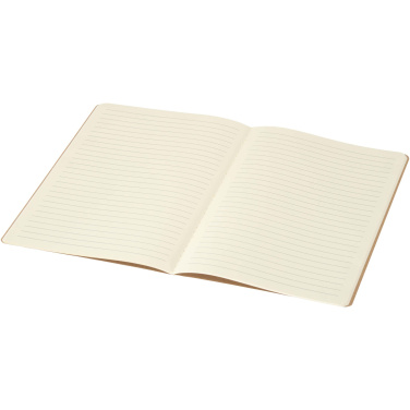 Logotrade presentreklam bild: Slyk A5 anteckningsbok av kraftpapper med linjerade sidor