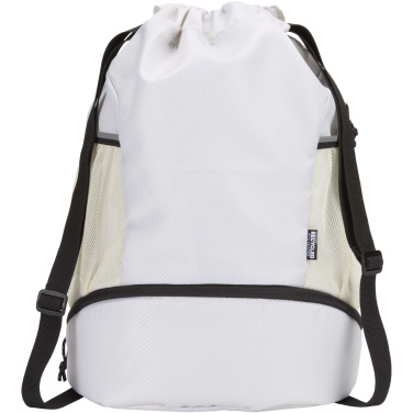 Logotrade profilreklam bild: Nomad sportväska med dragsko och bottenfack av GRS-återvunnet material 18 l