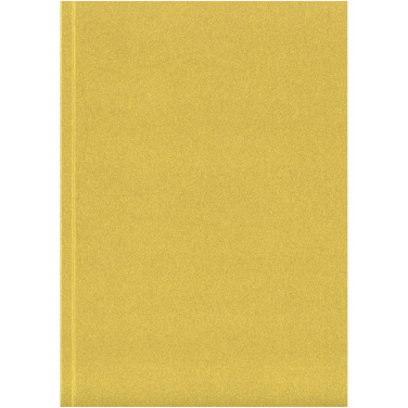 Logotrade kampanjprodukter bild: Novella Austen A5 anteckningsbok med mjukt metallomslag – 100 ark