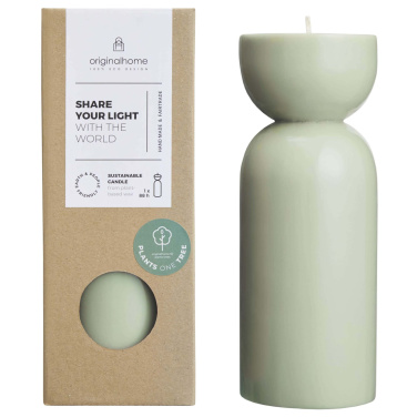 Logotrade kampanjprodukter bild: Originalhome ekologiskt ljus – medium