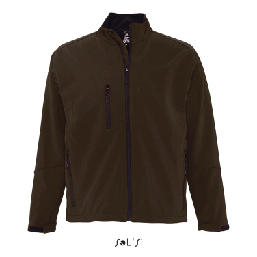 Logotrade profilprodukter bild: RELAX HERR SOFTSHELL JACKA