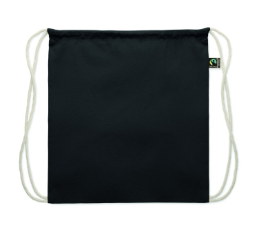 Logotrade reklamprodukter bild: Gymnastikpåse Fairtrade 180gr