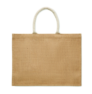 Logotrade kampanjprodukter bild: Kasse i bomull/jute 280gsm