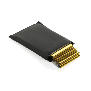 Logotrade reklamprodukter bild: Solra nödfilt i RCS-återvunnen RPET-ficka