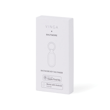 Logotrade profilreklam bild: VINGA Baltimore RCS Key tag With Finder Dual