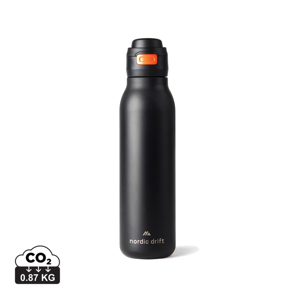 Logotrade profilreklam bild: Nordic Drift Trail RCS enkelväggs vattenflaska 750 ml