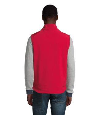 Logotrade reklamprodukter bild: RACE BW HERR SOFTSHELL