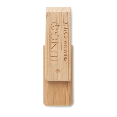 Logotrade reklamprodukter bild: USB Bambu 16GB