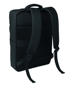 Logotrade profilreklam bild: 15" PU RPET dataryggsäck