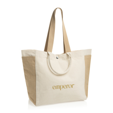 Logotrade presentreklam bild: BEAU AWARE™ 400 gsm återvunnen canvas allround shoppingväska