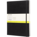 Classic XL av inbunden anteckningsbok – blankt papper, Svart